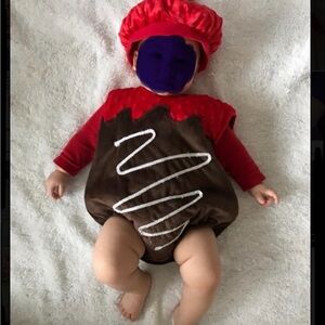 Adorable Chocolate covered strawberry costume